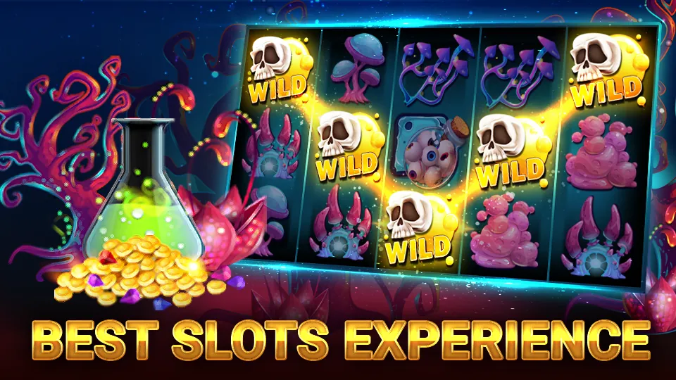 Hình ảnh slot 3D với nhân vật hoạt hình và hiệu ứng hình ảnh sống động